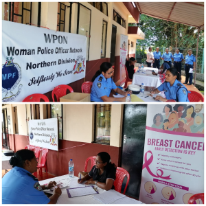 Breast Screening done at La Paix Piton Community Center